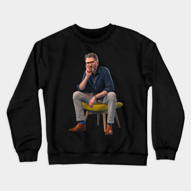 Michael Barbaro Crewneck Sweatshirt by GrellenDraws